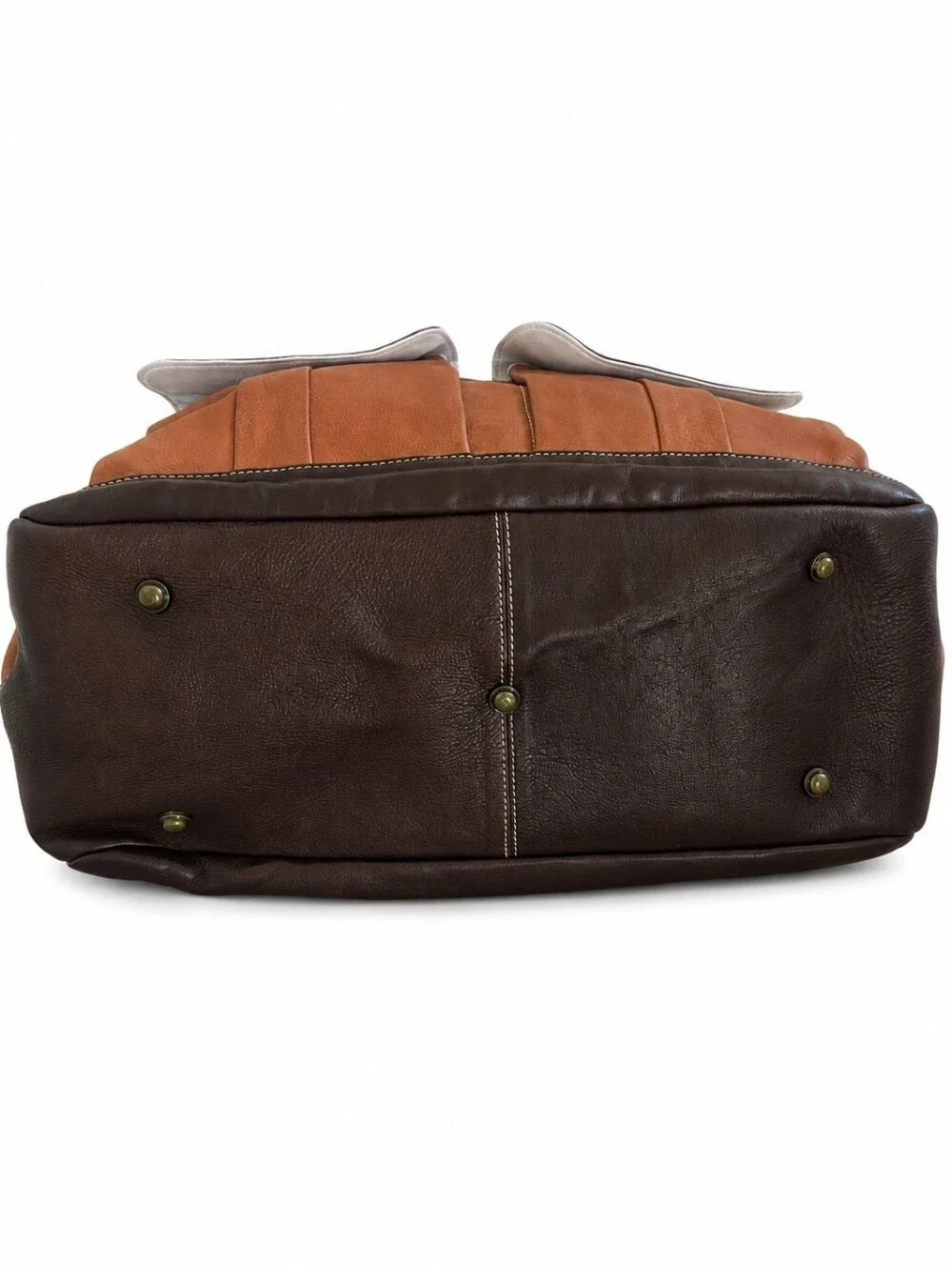 Vintage La Martina Argentina Leather Weekender Duffle Bag